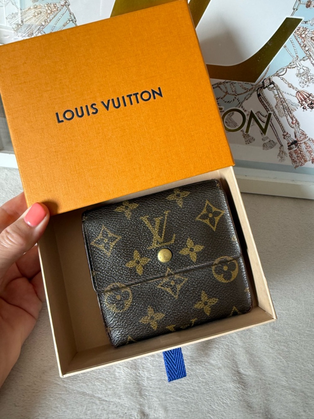 Louis Vuitton Vintage Compact Monogram Wallet